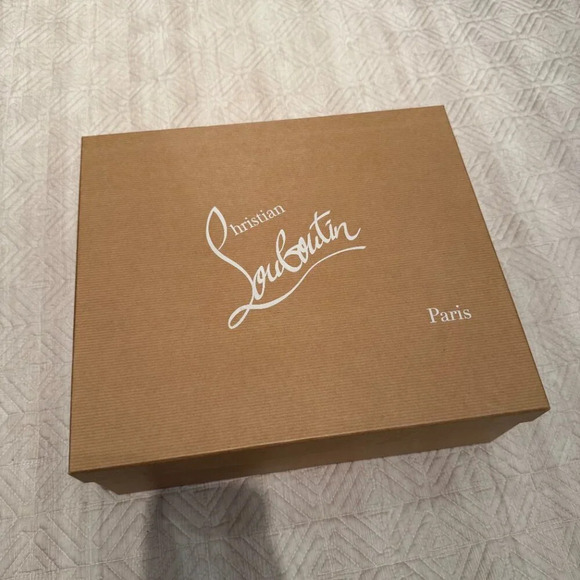 AUTHENTIC Black Crochinetta 100mm, Christian Louboutin, Size 37 (Not For Bundle) - Picture 9 of 11